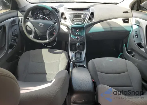 2016 Hyundai Elantra Se из США, поврежденный, VIN 5NPDH4AEXGH787046